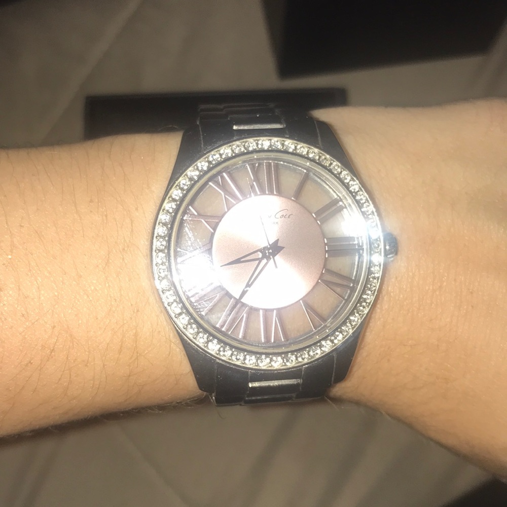 Kenneth Cole transparency collection watch